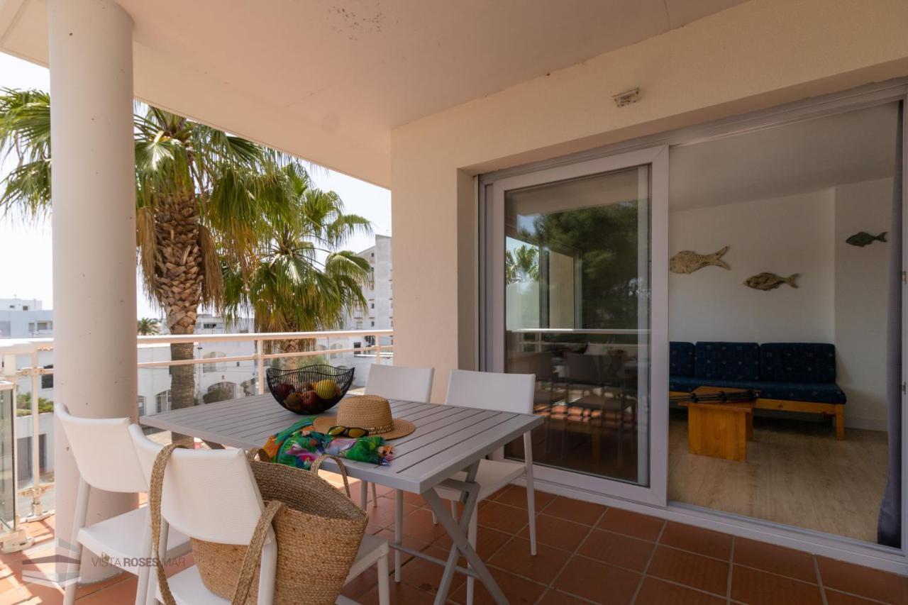 Vista Roses Mar - Apartamento Con Piscina II מראה חיצוני תמונה