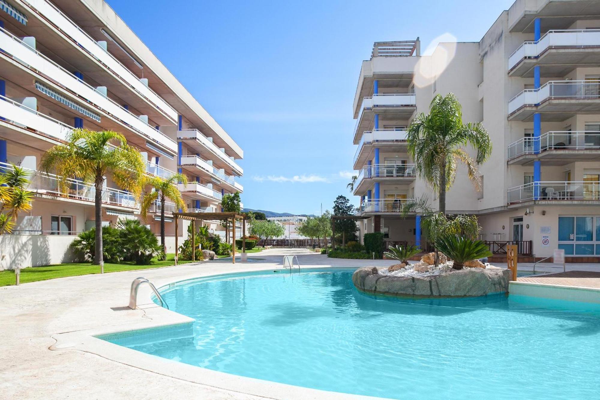 Vista Roses Mar - Apartamento Con Piscina II מראה חיצוני תמונה